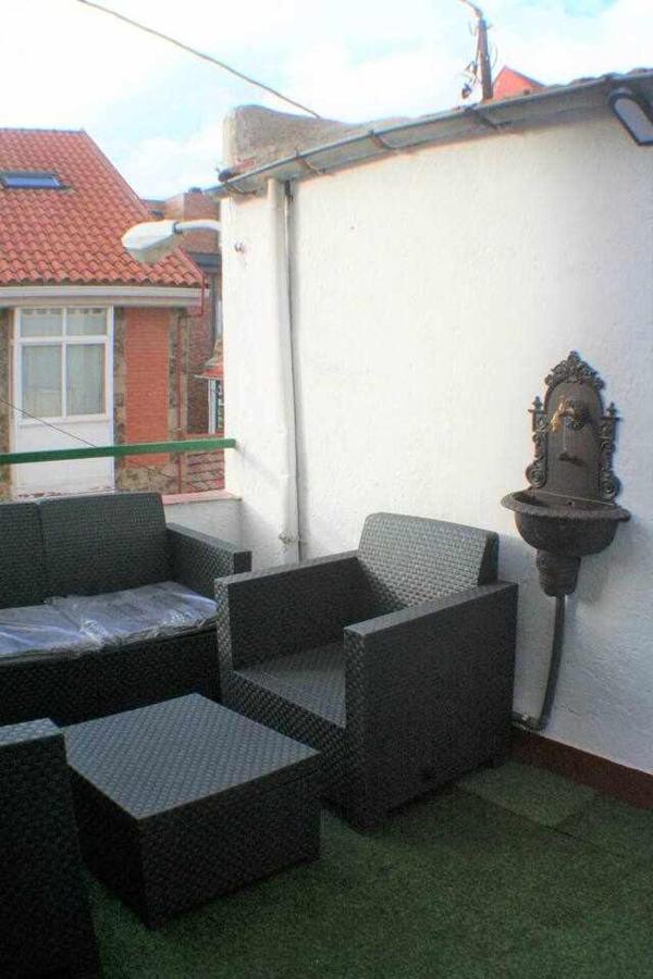 Apartamento con terraza céntrico moderno Nuevo Madrid Exterior foto